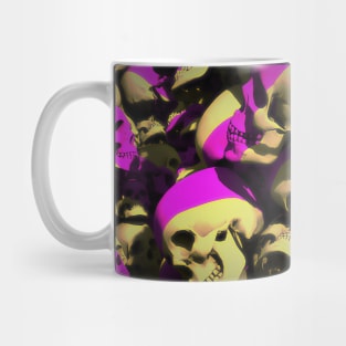 Banana Strawberry Skull Mug